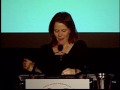 JJ Ramberg speaks at JWI's 2009 Women to Watch gala event