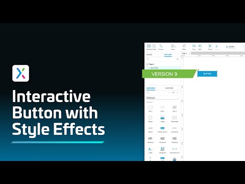 Style Buttons Interactively in Axure RP with Style Effects