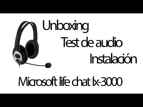 how to test microsoft lifechat lx-3000