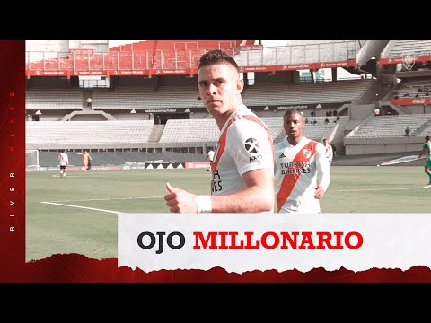 Los cuatro goles de River a Aldosivi  [Cámara exclusiva]