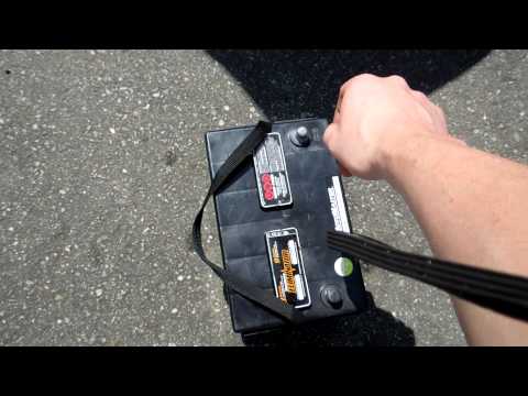 how to install / remove battery mazda 3 2006