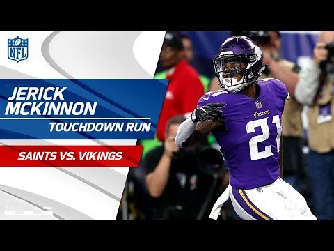 Video: Sherels' Huge Punt Return Sets Up McKinnon's TD Run! | Saints vs. Vikings | NFL Divisional HLs