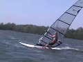 Windsurfing Kangaroo Lake, Door County WI