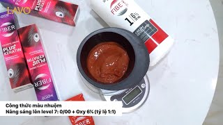 Kỹ Thuật Nhuộm Tóc Màu Đá Quý Cam Spinel Cùng Kem Nhuộm Keratin X.pros Fiber Kỹ Thuật Nhuộm Tóc Màu Đá Quý Cam Spinel Cùng Kem Nhuộm Keratin X.pros Fiber