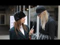 London Fashion Week a/w 2012 street style with fashion presenter Darryl: The Muse TV