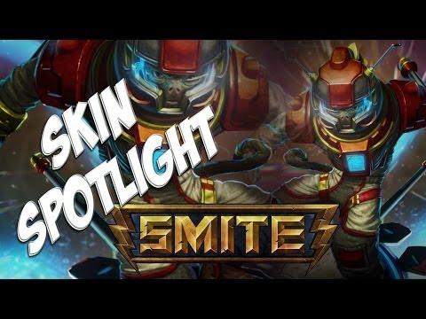 Smite - Skin Spotlights : Space Monkey Hun Batz