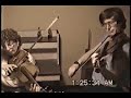 composed by ray ashley, as performed by:

sachino tsinadze (the cellonator):  cello
mimi butler:  viola
john gnassi: violin

filmed by joe d'andrea in august 1997, in glassboro, nj