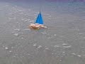 freesailing with out battery weight in windward hull