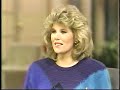 christian bale interviewed by joan lunden while promoting empire of the sun, 1987.