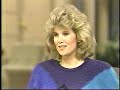 christian bale interviewed by joan lunden while promoting empire of the sun, 1987.