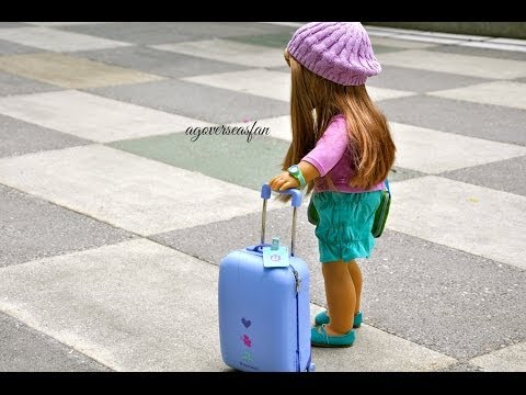how to pack your ag doll for a trip