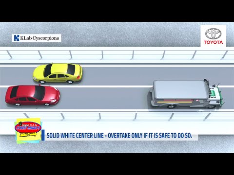 Road Safety Tips: Solid White Center Line Road Marking - Motoring Today