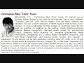 In memory of Christopher Yonce, In memory of Christopher Yonce,