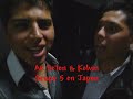 saludos de jhon kelvin ,vocalista del grupo 5 en su gira por japon,a www.reggaetondelbarrio.com.es