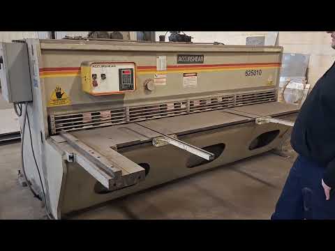 1996 ACCURSHEAR 625010 Power Squaring Shears (Inch) | THREE RIVERS MACHINERY (1)