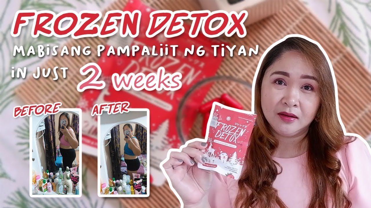 PAANO LUMIIT ANG TIYAN? | FROZEN DETOX DIETARY SUPPLEMENT | PRODUCT REVIEW | Momster
