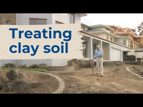 how to treat clay soil