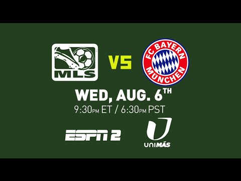Munich - The AT&T MLS All-Star Game - MLS All-Stars vs. Bayern Munich Wednesday August 6th, 9:30 PM ET on ESPN 2. For More of the 2014 AT&T MLS All-Star Game: www.MLSsoccer.com/All-Star Subscribe...