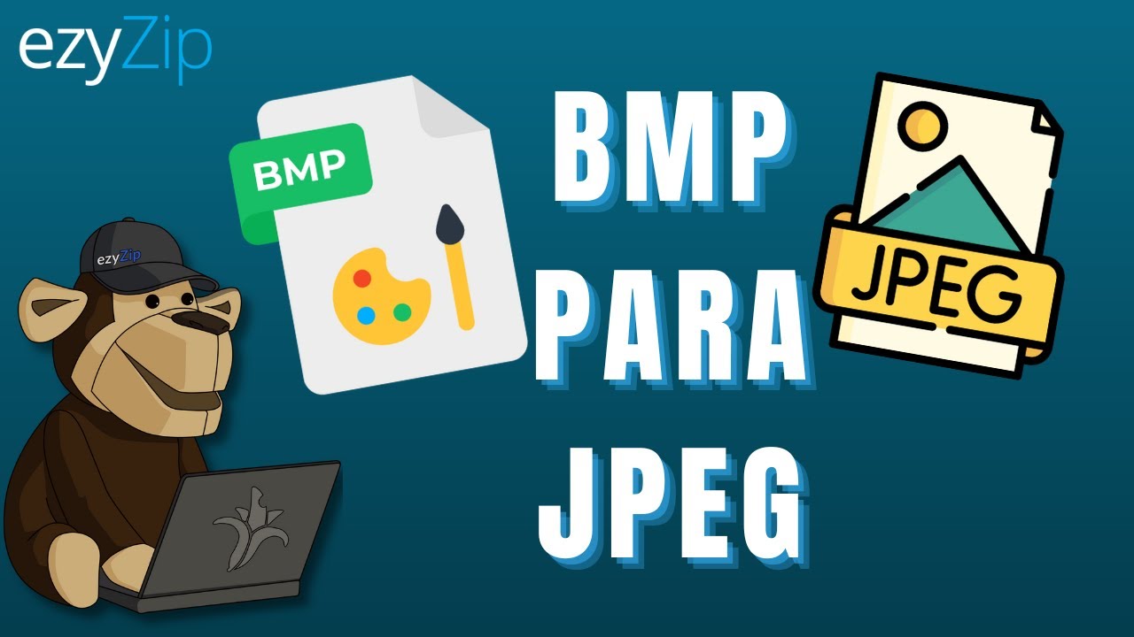 Converta BMP para JPEG online (Rápido!) ezyZip