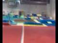 videos de Giancarlos Coris with the Bright yellow shirt doing BackHand Springs @ 6 years old