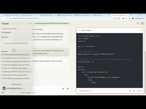 FastHTML Lab - GenAI Essentials