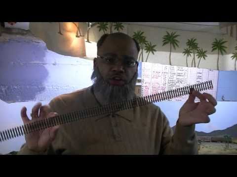 how to lay n gauge track