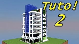 Minecraft Tuto - Tour moderne ! 2/4