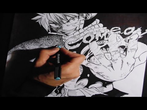 how to draw natsu