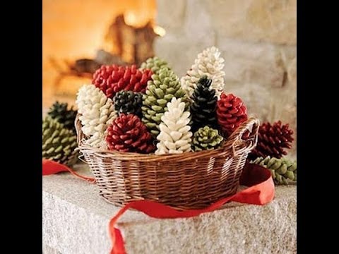 how to dye pine cones