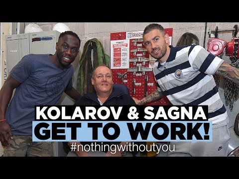 Video: KOLAROV & SAGNA GET TO WORK | #nothingwithoutyou