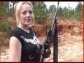 Girl Shooting A .243 Remington