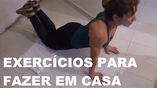 Exercícios para fazer em casa