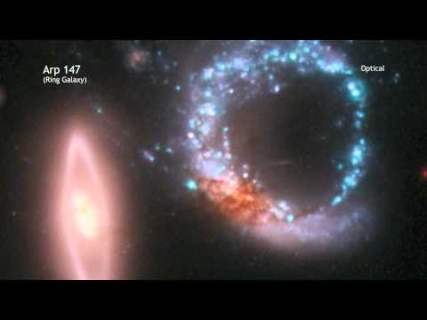 VIDEO: agujeros negros formaron gigantesco anillo en el espacio