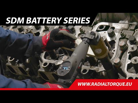Гайковерт моментный аккумуляторный угловой SDM 680P RAD 400202