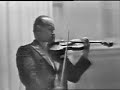 (2/2) David Oistrakh - Sibelius Violin Concerto (1st mvt.)