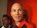saskatchewan roughriders hammered the calgary stampeders 49-8 on sunday night at mosaic stadium. head coach tom higgins talks to media afterwards. stamps insider video by michael petrie, calgary herald.
