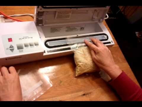Using inexpensive smooth (non-ribbed) food storage bags with a vacuum sealer.