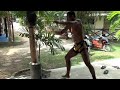 Tiger Muay Thai Trainer: Kru Yod Demonstrates a Muay Thai HEAD KICK Technique workout