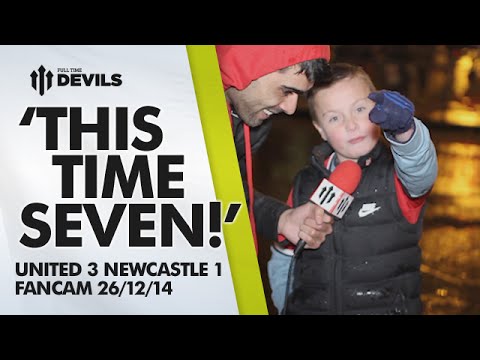 ‘Going for Seven!' | Manchester United 3 Newcastle United 1 | FANCAM