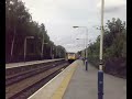 Train at Chesterfield station