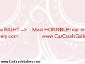 http://www.carcrashgallery.comSome very bad car crashes. Not for people with good taste.
