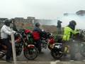 Start Amsterdam-Dakar van Harrie, Cor en Sietze