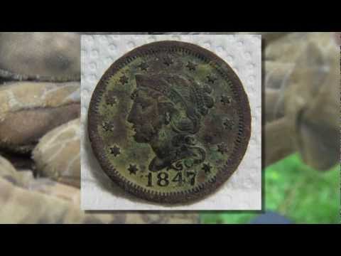 treasure - Treasure Hunters -5, We checked out two farms in southeastern PA. Found coins from 1847 on up. The farms also produced alot of false signals, witch was frust...
