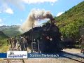 (dt.) Eine Fahrt auf der historischen Furka-Bergstrecke.(engl.) With steam from Realp to Gletsch: A trip with the historical Furka Cogwheel Steam Railway.