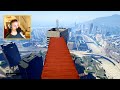 gta xbox one insane first person stunt races gta funny moments