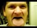 stretchy man with rubber face