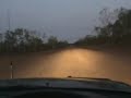 Cavaleir on road camper was towed along the Savannah Way from Borroloola to Kurumba