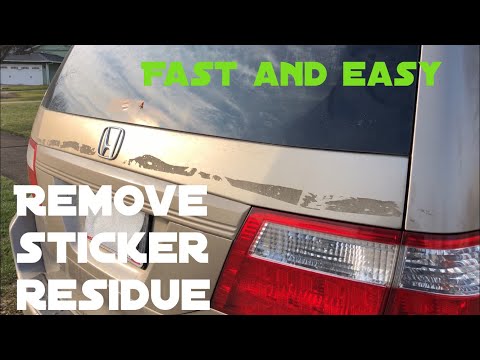 video-linktoworks-How to remove sticker or tape residue off your car