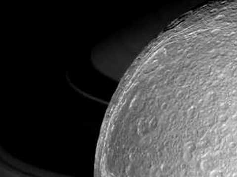 Saturn's moons Dione and Telesto
