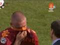 Daniele De Rossi at the end of Siena match